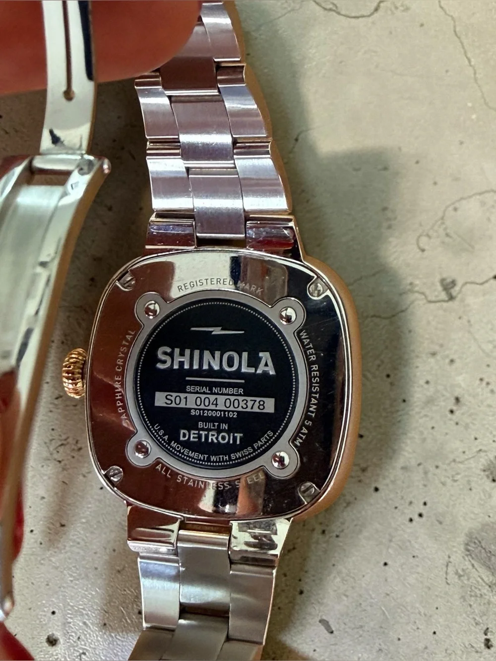 Shinola S0120001102 Women's Two-Tone Quartz watch